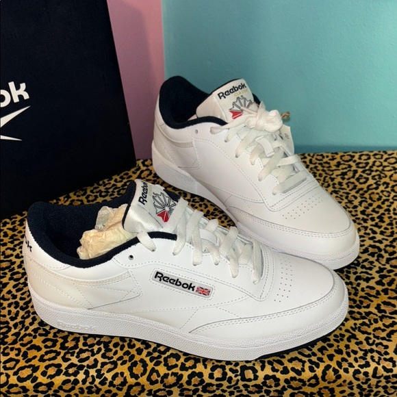 Reebok White & Blue sneakers - Picture 3 of 7